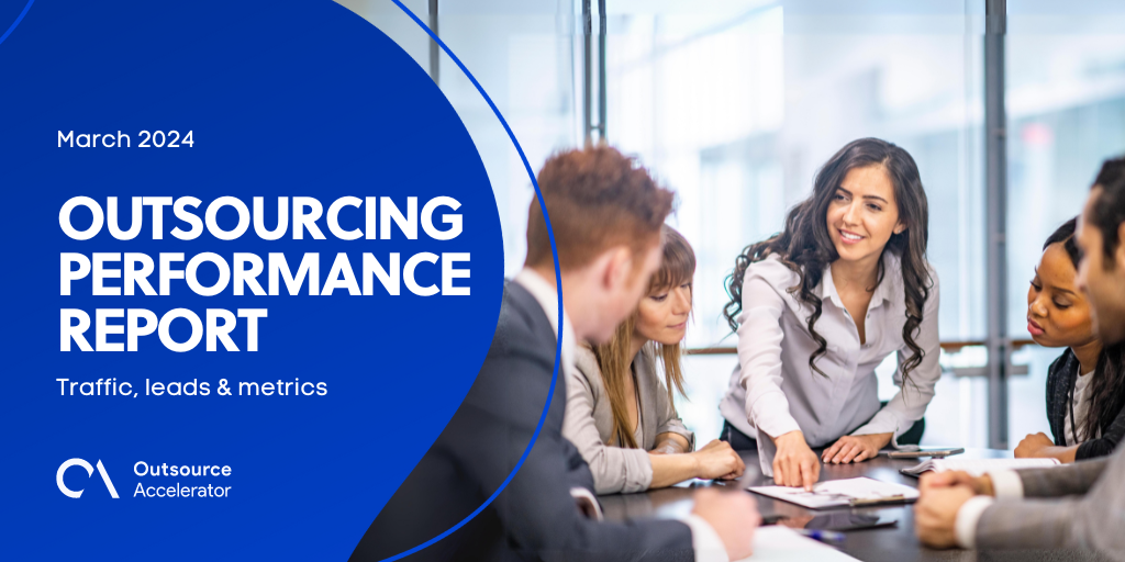 March outsourcing performance