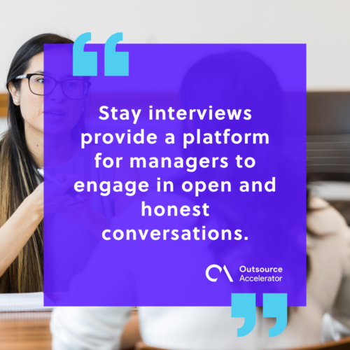 What are stay interviews