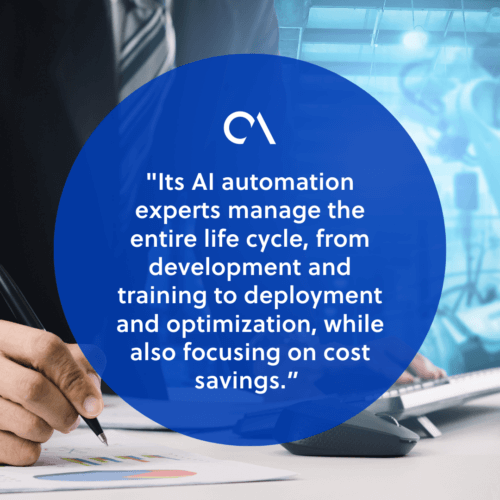 Datamatics AI automation solutions 
