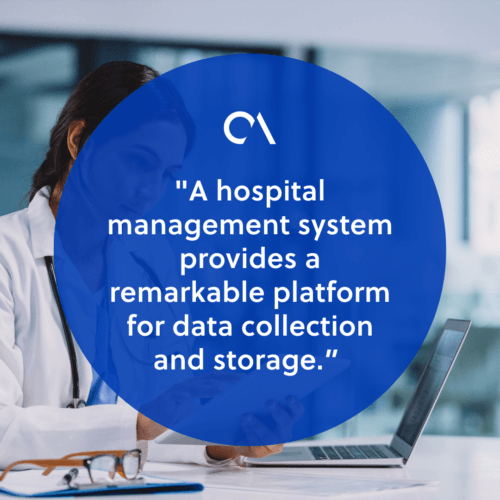 How a hospital management system works