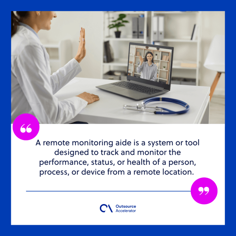 Benefits and challenges of implementing a remote monitoring aide