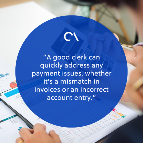 Offshore accounts payable clerk Important skills to look for