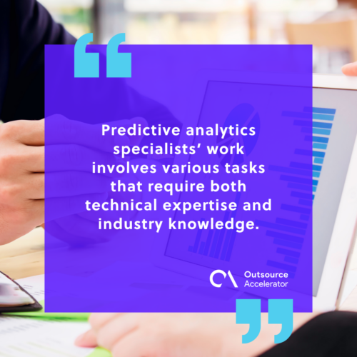 What predictive analytics experts do