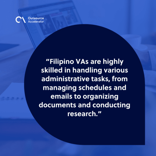 In-demand roles of a Filipino VA talent