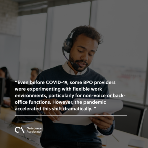 Rise of remote work in the BPO industry