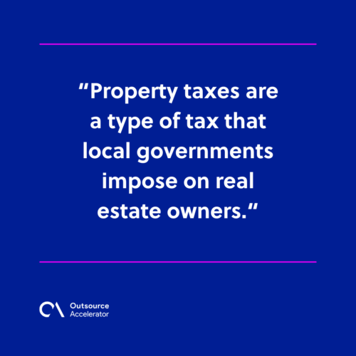 What are property taxes