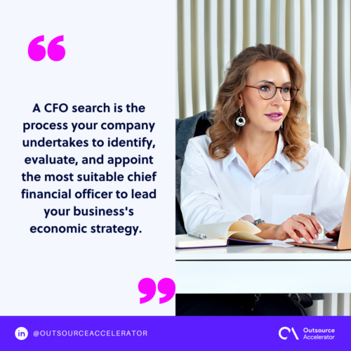 What is a CFO search