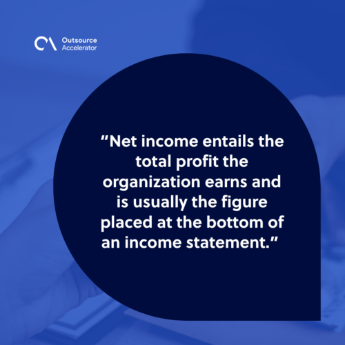 What is net income