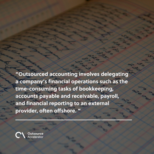 What is outsourced accounting