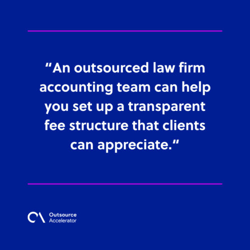 Why does a law firm need accounting services