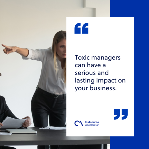 Why your business should address toxic managers