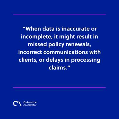 Client experience disruption