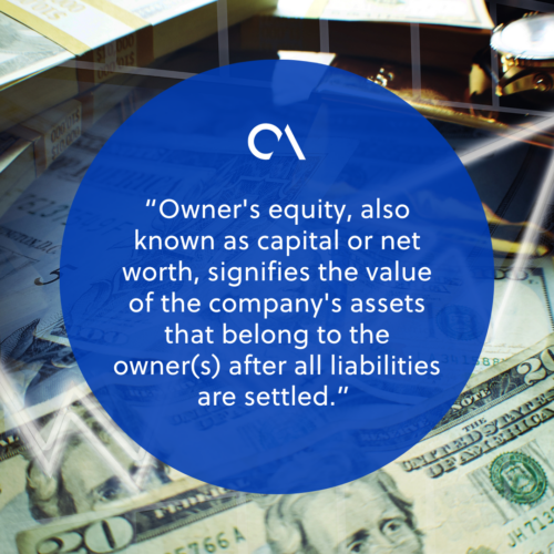 What is owner's equity 