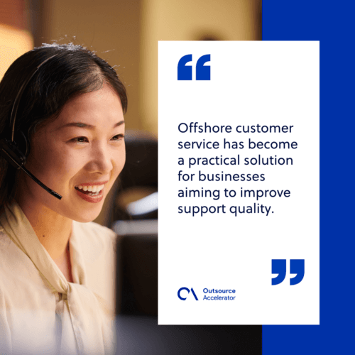Why offshore customer service 