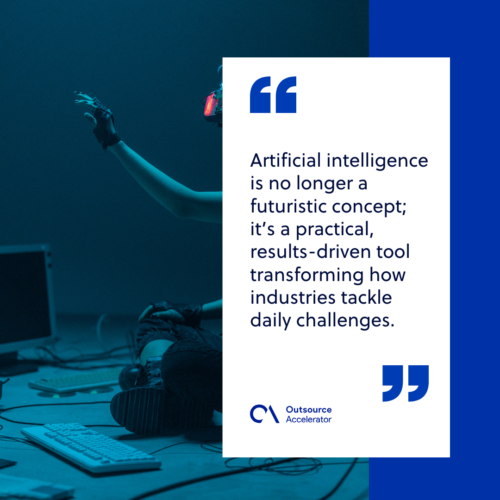 Examples of AI solutions for different industries 