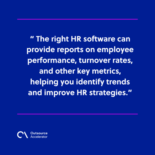 Features to look for in an HR software for small business 