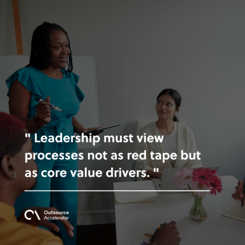 Internal alignment around execution