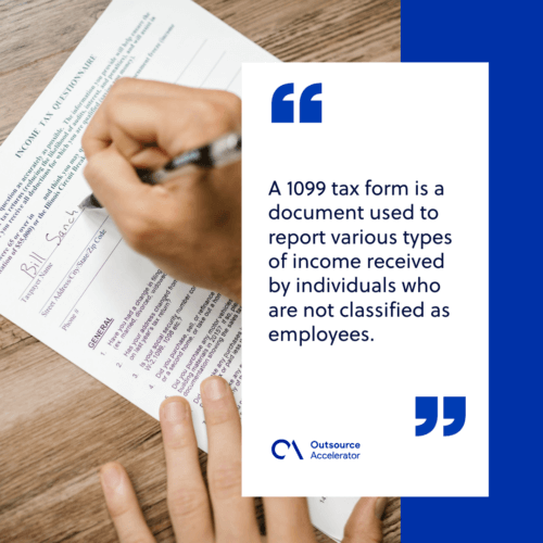 What is a 1099 tax form