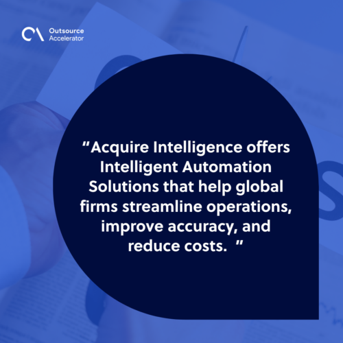Intelligent Automation Solutions An overview 