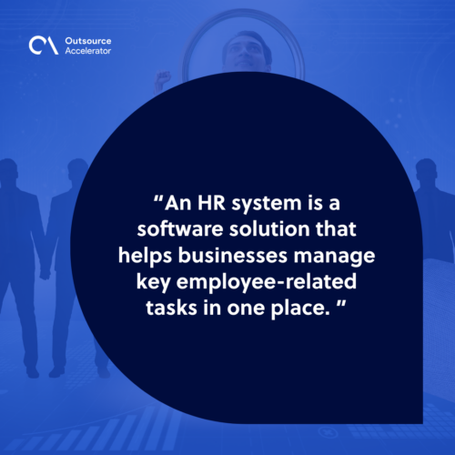 What is an HR system