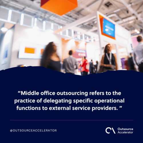 What is middle office outsourcing 
