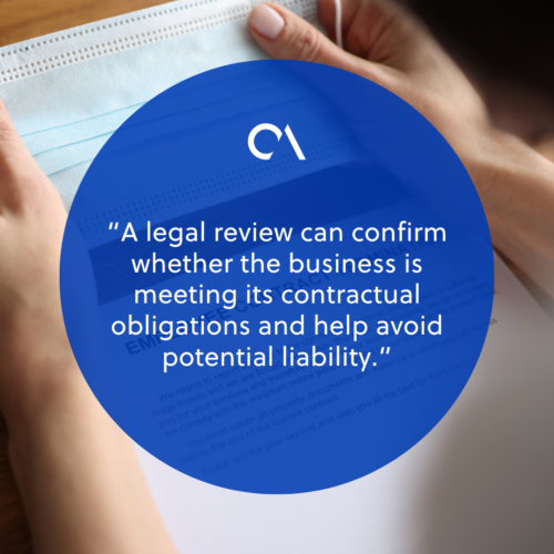 Considerations before curating a contract termination letter