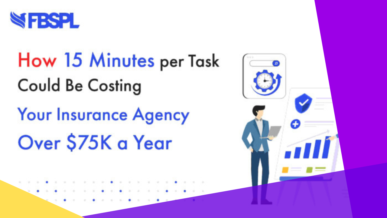 How could 15 minutes per task add $75k to annual insurance operating costs