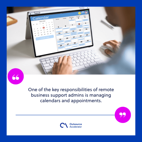 Managing schedules and appointments