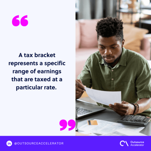 Tax brackets defined