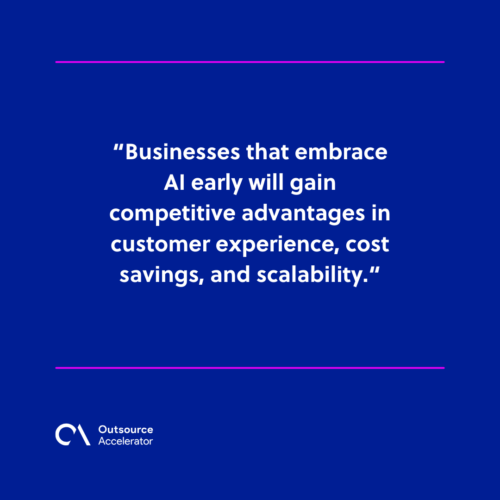 The future landscape of AI in call centers