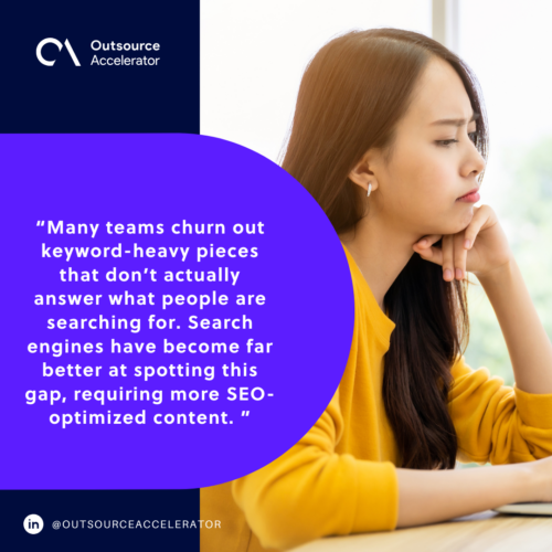 The mirage of “more content” 