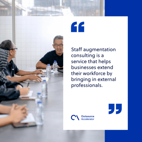 What is staff augmentation consulting