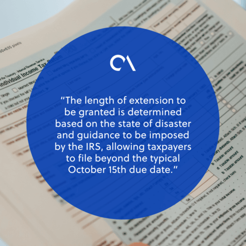Who are qualified to get an additional extension