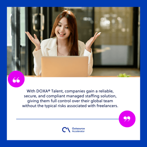 Why DOXA® Talent’s managed staffing solutions is a smart choice