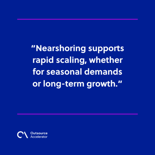 Why firms choose nearshoring services 