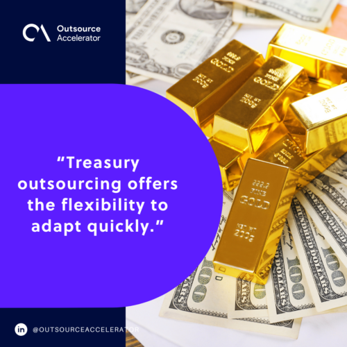 7 Primary benefits of treasury outsourcing services