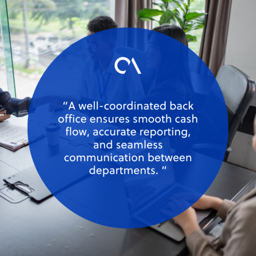 Back office roles and their impact