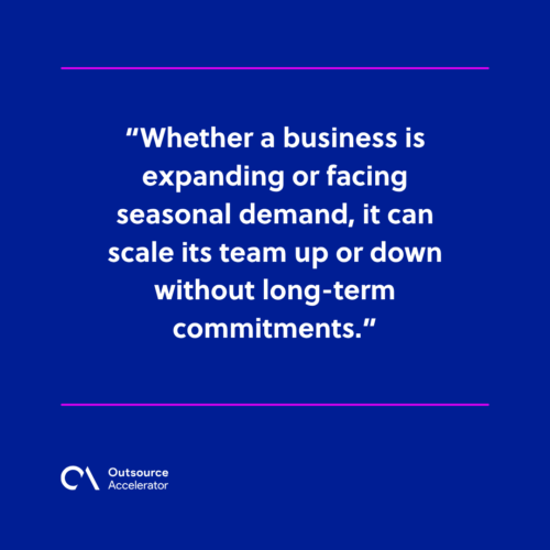 Business benefits of partnering with healthcare workforce solutions