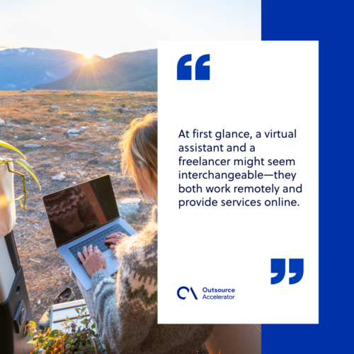 Virtual assistant vs. Freelancer Understanding the roles