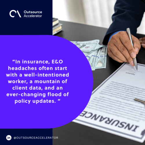 Where do E&O landmines hide in insurance 