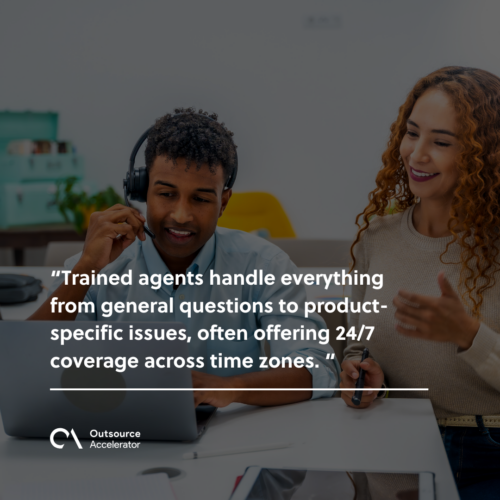 Why do businesses use an email support outsourcing service