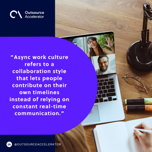 Definition of async work culture
