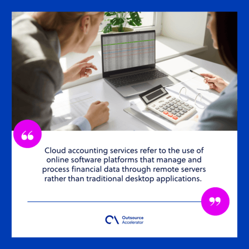 Defining cloud accounting services