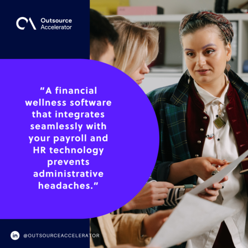 Essential features to look for in a financial wellness software