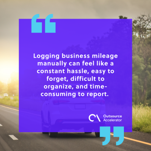 How business mileage tracker apps work