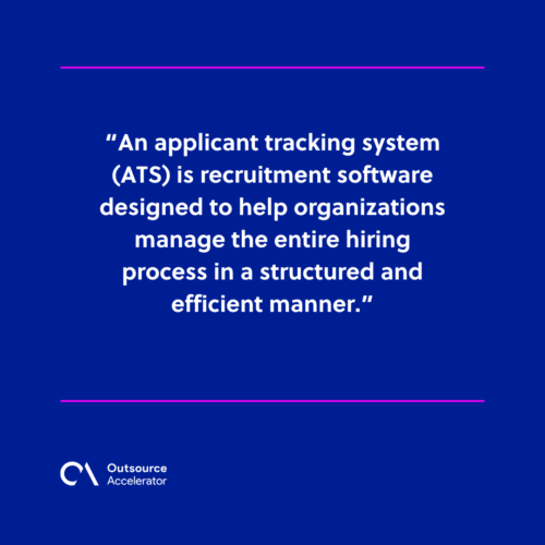 How do applicant tracking systems work