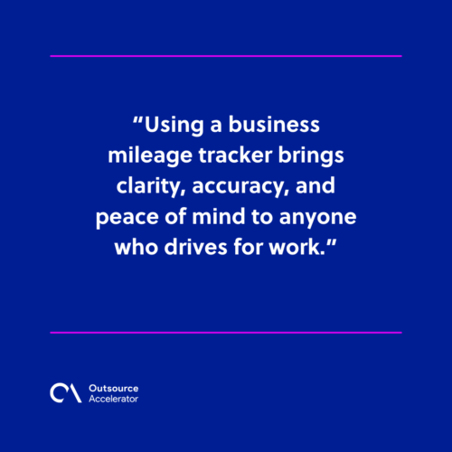 Importance of using a business mileage tracker