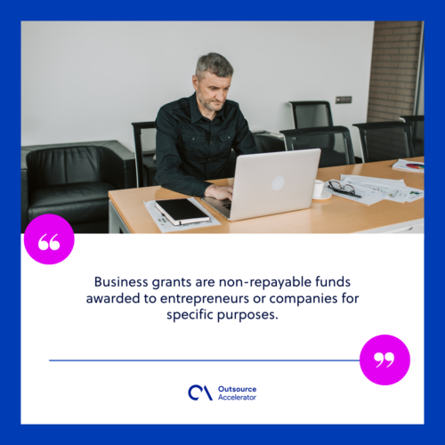 What are business grants