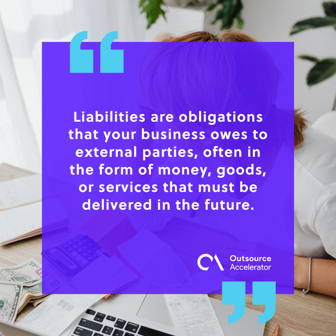 Accounting liabilities examples you should know | Outsource Accelerator