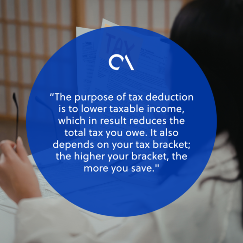 What is an IRS tax deduction